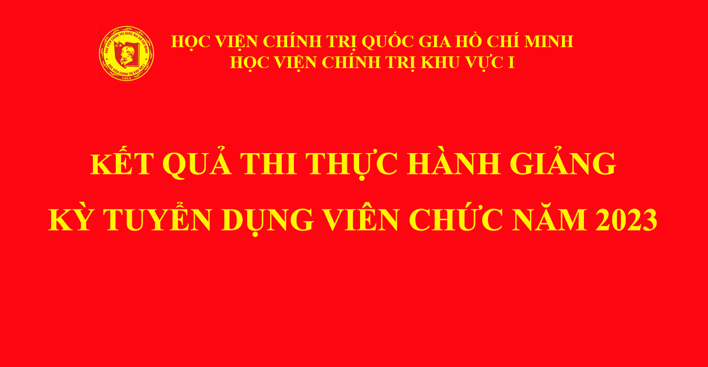 Thông báo kết quả thi vòng 2, kỳ thi tuyển dụng viên chức năm 2023